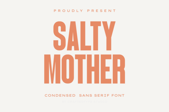 Salty Mother Font - Featured Image