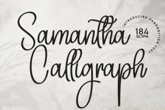 Samantha Calligraph Font - Featured Image