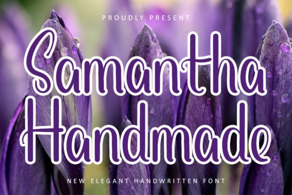 Samantha Handmade Font - Featured Image