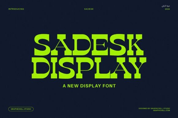 Sandesk Font - Featured Image