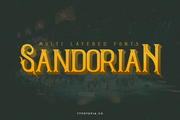 Sandorian Font - Featured Image