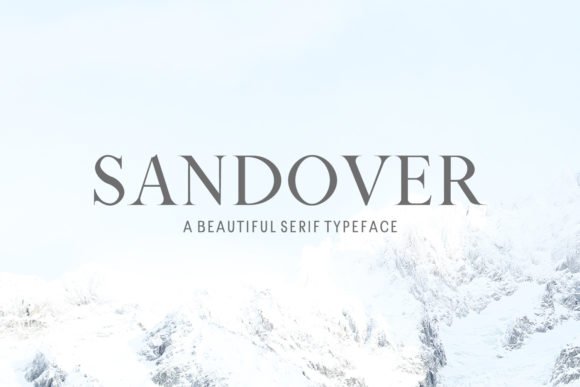 Sandover Family Font - Featured Image