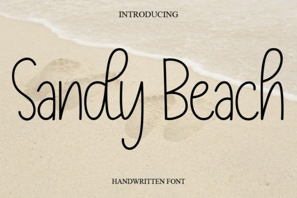 Sandy Beach Font - Featured Image