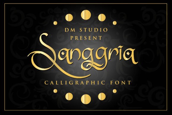 Sanggria Font - Featured Image