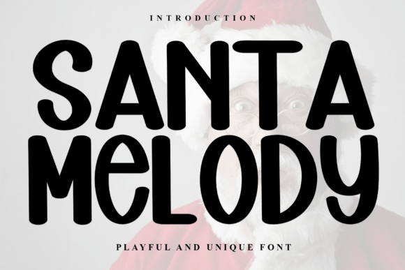 Santa Melody Font - Featured Image