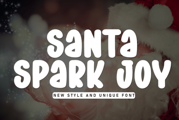 Santa Spark Joy Font - Featured Image