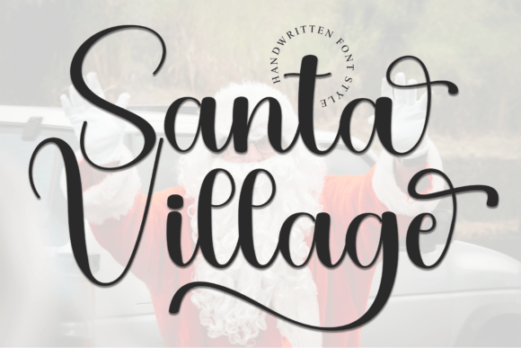 Santa Village Font - Featured Image