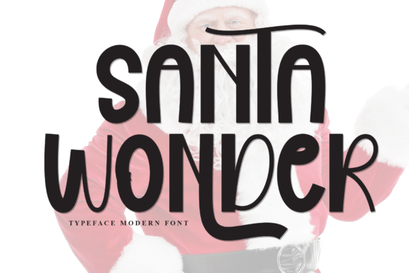 Santa Wonder Font - Featured Image