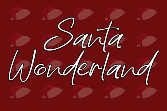 Santa Wonderland Font - Featured Image