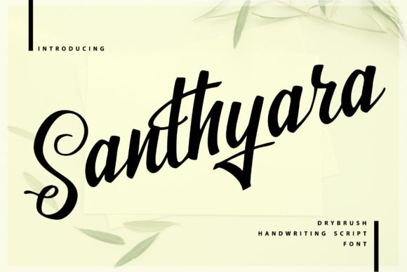 Santhyara Font - Featured Image