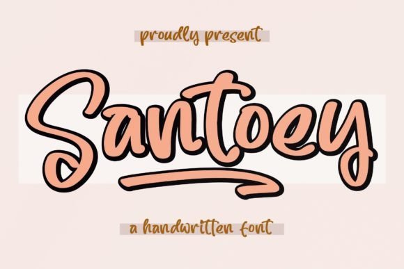 Santoey Font - Featured Image