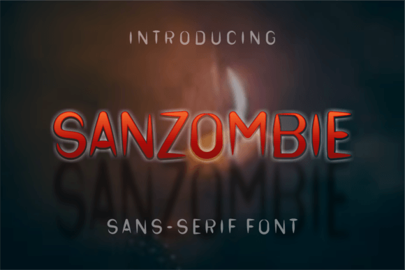 Sanzombie Font - Featured Image