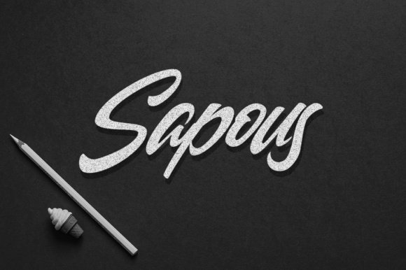 Sapous Font - Featured Image