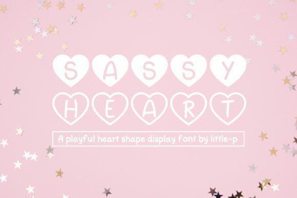 Sassy Heart Font - Featured Image