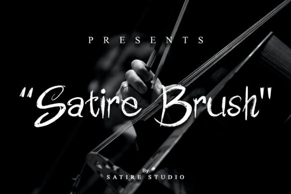 Satire Brush Font - Featured Image