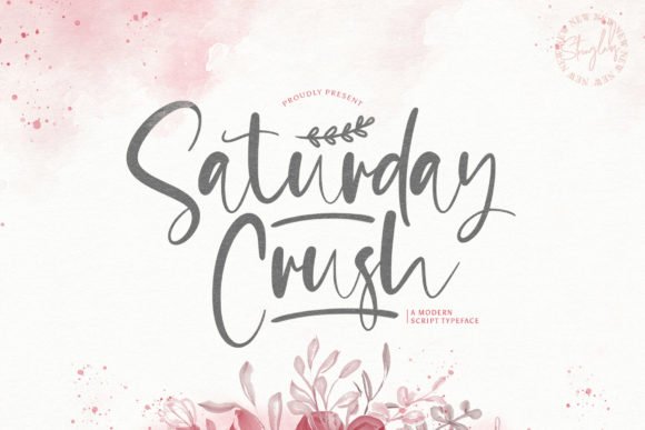 Saturday Crush Font - Featured Image