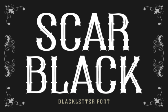 Scar Black Font - Featured Image