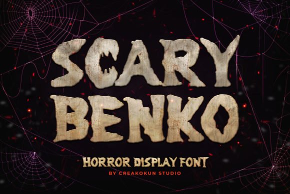 Scary Benko Font - Featured Image