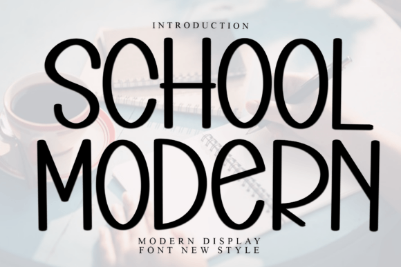 School Modern Font - Featured Image