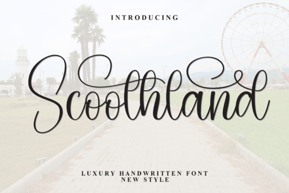 Scoothland Font - Featured Image