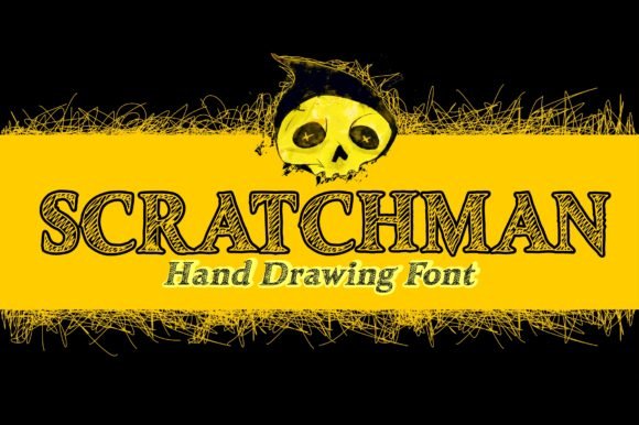 Scratchman Font - Featured Image