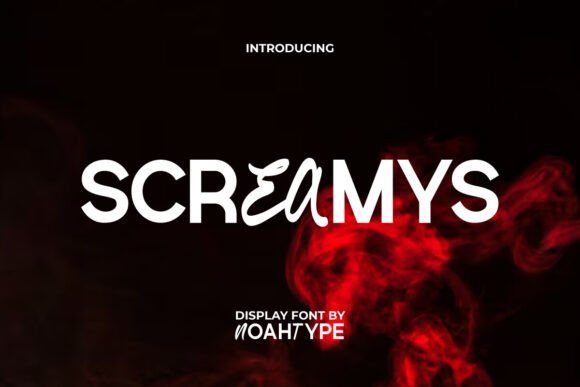 Screamys Font - Featured Image