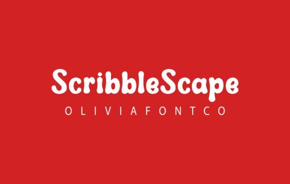 Scribblescape Font - Featured Image