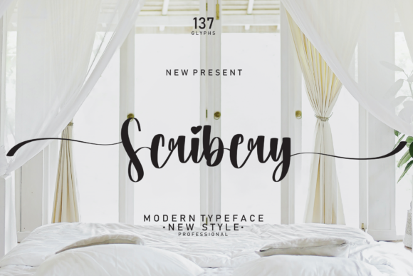 Scribery Font - Featured Image