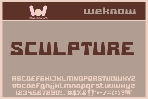 Sculpture Font - Featured Image