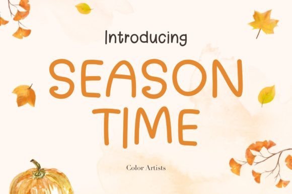 Season Time Font - Featured Image