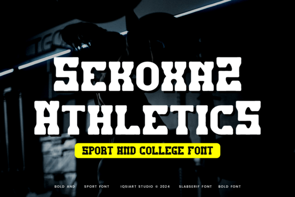 Sekoxaz Athletics Font - Featured Image