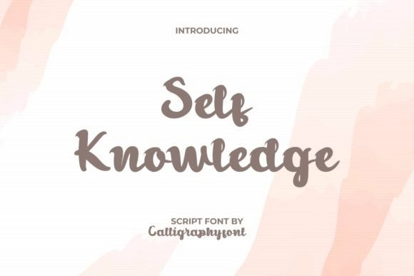 Self Knowledge Font - Featured Image