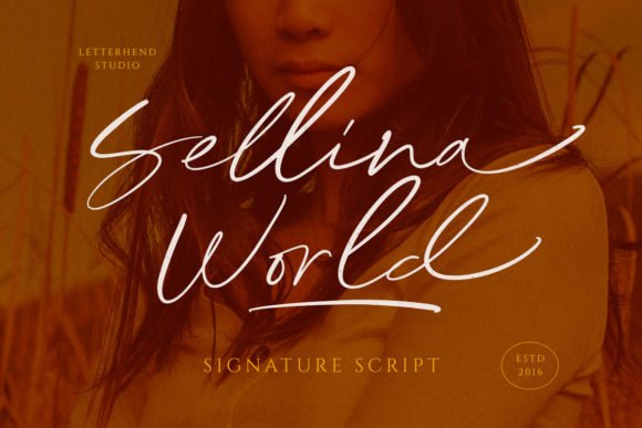 Sellina World Font - Featured Image