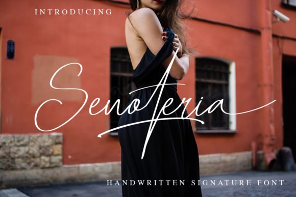 Senoteria Font - Featured Image