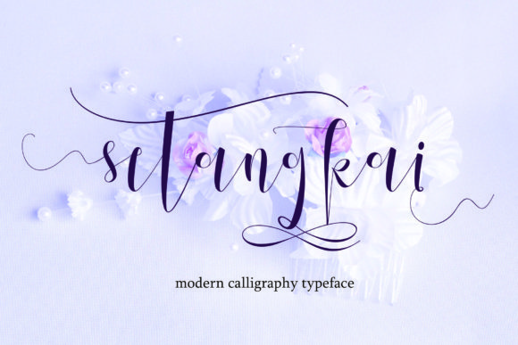 Setangkai Script Font - Featured Image