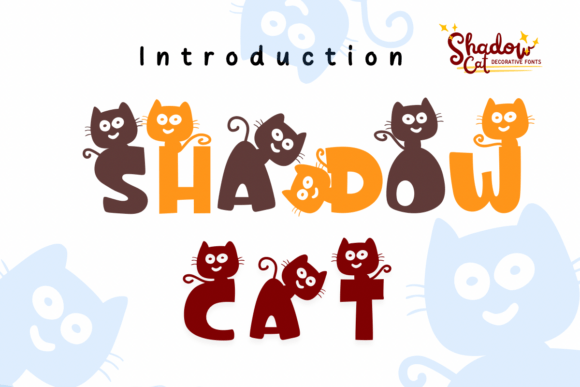 Shadow Cat Font - Featured Image