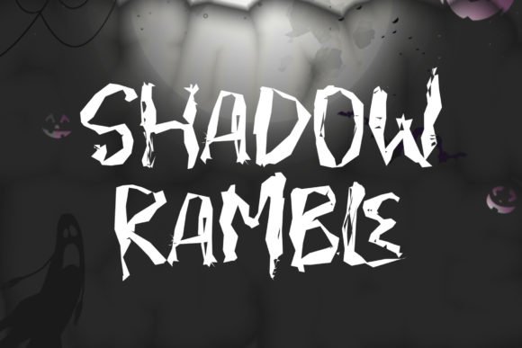 Shadow Ramble Font - Featured Image