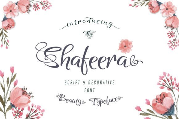 Shafeera Font - Featured Image
