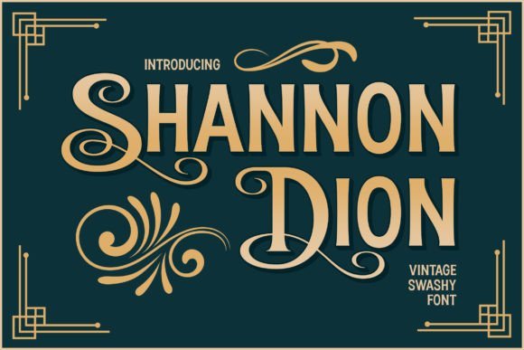 Shannon Dion Font - Featured Image