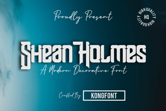 Shean Holmes Font - Featured Image