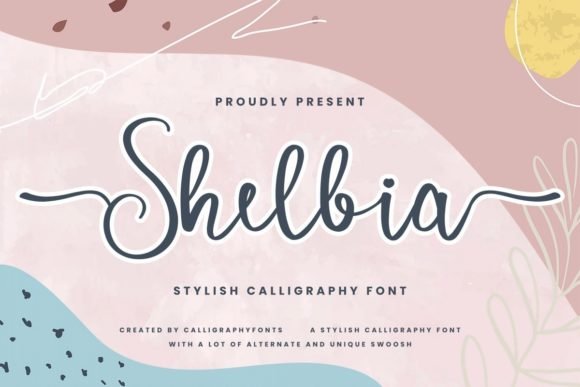 Shelbia Font - Featured Image