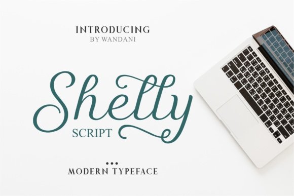 Shelly Script Font - Featured Image