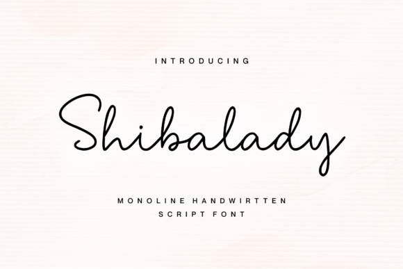 Shibalady Font - Featured Image