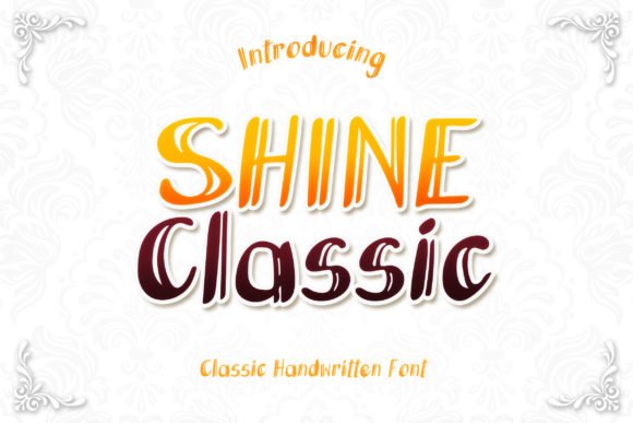 Shine Classic Font - Featured Image
