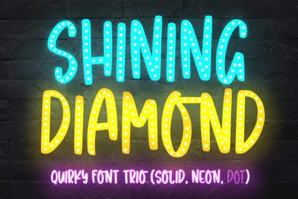 Shining Diamond Font - Featured Image