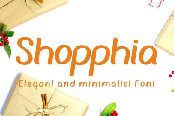 Shopphia Font - Featured Image