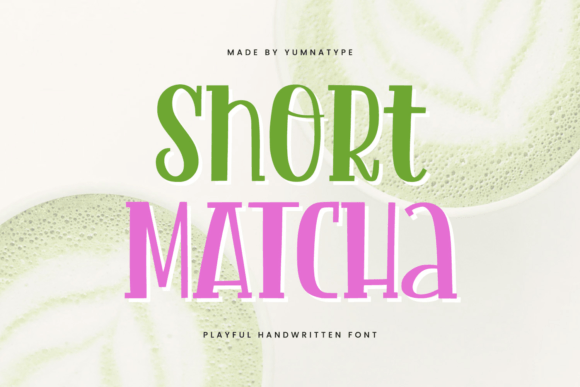 Short Matcha Font - Featured Image