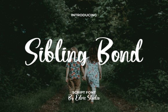 Sibling Bond Font - Featured Image