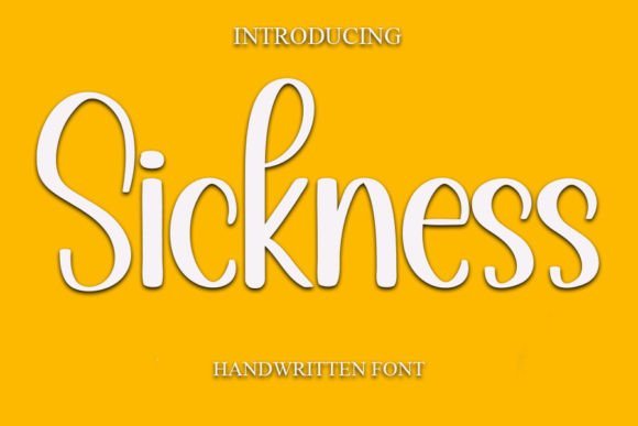 Sickness Font - Featured Image