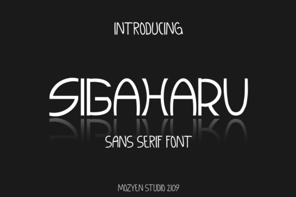 Sigaharu Font - Featured Image